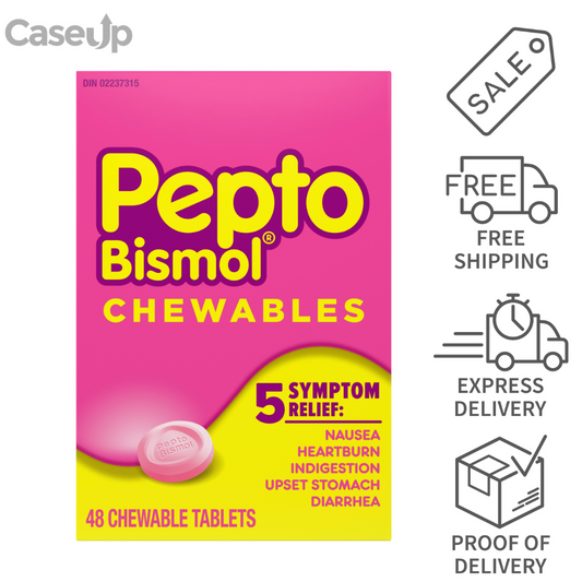 Pepto Bismol 48 Chewable Tablets